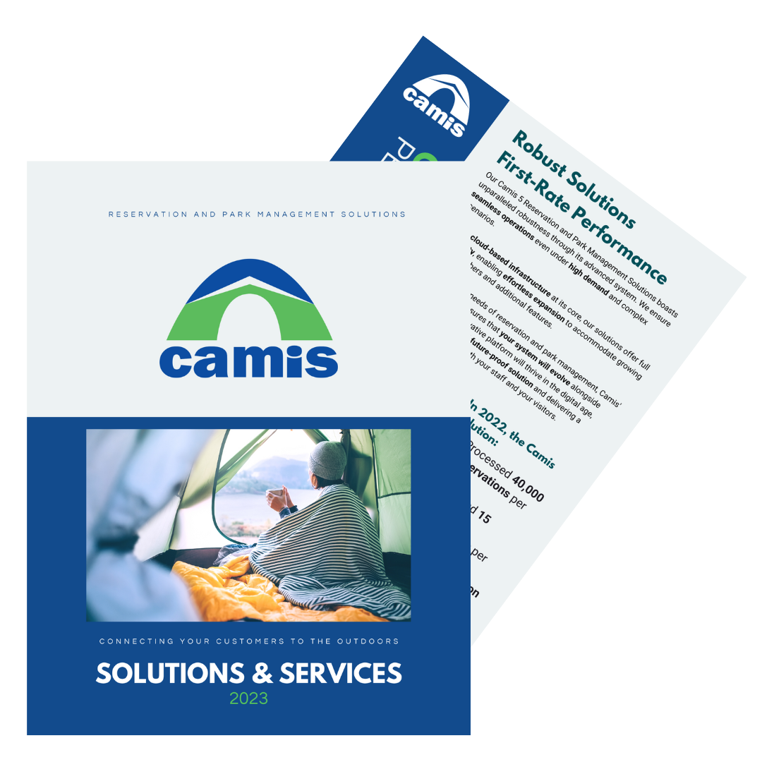 Camis Solutions and Services Catalog
