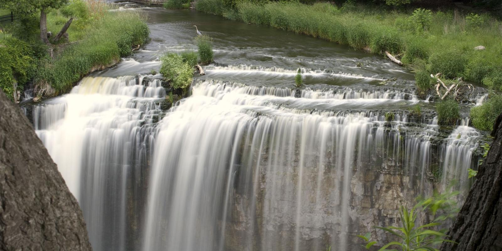 picture of Webster Falls in Hamilton Ontario Canada