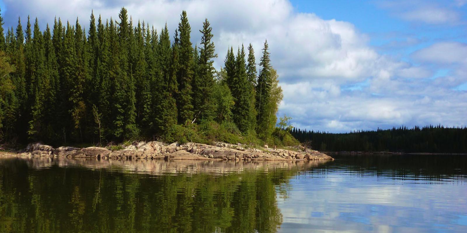 Manitoba Provincial Park landscape