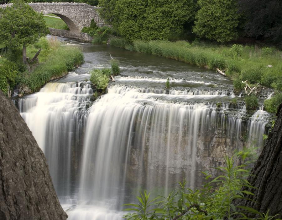 picture of Webster Falls in Hamilton Ontario Canada