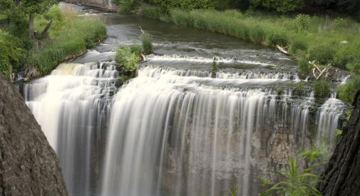picture of Webster Falls in Hamilton Ontario Canada