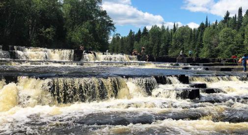 Trowbridge Falls in Thunder Bay