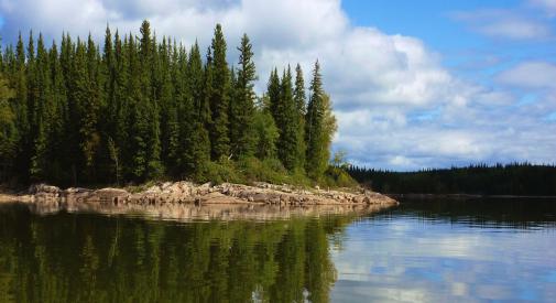 Manitoba Provincial Park landscape
